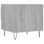 Mesa de centro madera de ingeniería gris Sonoma 50x46x50 cm de , Mesas de centro - Ref: Foro24-830920, Precio: 35,31 €, Descu...