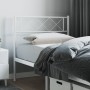 Cabecero de metal blanco 107 cm de , Cabeceros y pies de cama - Ref: Foro24-372356, Precio: 23,99 €, Descuento: %