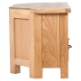 TV cabinet with drawers solid oak wood 88x42x46 cm by vidaXL, TV Furniture - Ref: Foro24-241676, Price: 267,22 €, Discount: %