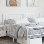 Cabecero de metal blanco 180 cm de , Cabeceros y pies de cama - Ref: Foro24-372362, Precio: 29,33 €, Descuento: %