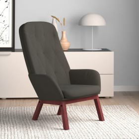 Sillón de relax de terciopelo gris oscuro de , Sillones - Ref: Foro24-341219, Precio: 137,99 €, Descuento: %