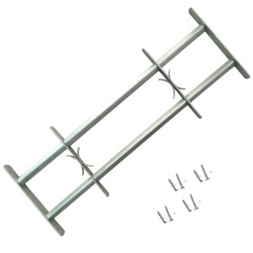 Adjustable window security grille with 2 bars 500-650 mm by vidaXL, Windows - Ref: Foro24-141379, Price: 30,99 €, Discount: %