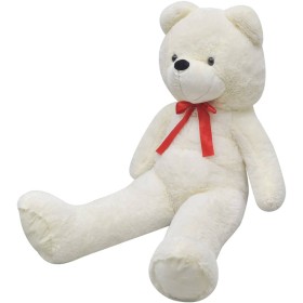 Large XXL white teddy bear 85 cm by vidaXL, Stuffed animals - Ref: Foro24-80097, Price: 43,99 €, Discount: %