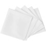 50 servilletas blancas de tela 50 x 50 cm de vidaXL, Servilletas de tela - Ref: Foro24-130798, Precio: 47,53 €, Descuento: %