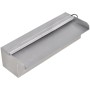 Fuente cascada rectangular LED piscina acero inoxidable 30 cm de vidaXL, Fuentes y cascadas - Ref: Foro24-41671, Precio: 59,7...