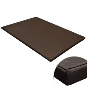 Brown rectangular dog mat L by vidaXL, Beds for dogs - Ref: Foro24-170241, Price: 29,57 €, Discount: %