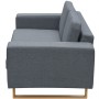 Set of light gray 2 and 3-seater sofas by , Sofas - Ref: Foro24-273815, Price: 786,12 €, Discount: %