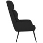 Sillón de relax de cuero sintético de ante negro de , Sillones - Ref: Foro24-341283, Precio: 120,08 €, Descuento: %