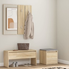 Plywood oak-colored hallway furniture set by , Wardrobes - Ref: Foro24-3082047, Price: 114,79 €, Discount: %