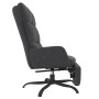 Sillón de relax con reposapiés tela gris oscuro de , Sillones - Ref: Foro24-3097595, Precio: 139,59 €, Descuento: %