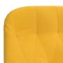 Sillón de relax con taburete terciopelo amarillo mostaza de , Sillones - Ref: Foro24-3097626, Precio: 141,87 €, Descuento: %