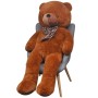 Oso de peluche grande XXL marrón 135 cm de vidaXL, Animales de peluche - Ref: Foro24-80098, Precio: 70,76 €, Descuento: %