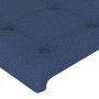 Blue fabric headboard 163x16x78/88 cm by , Headboards and footboards - Ref: Foro24-3119214, Price: 71,49 €, Discount: %