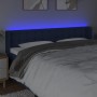 Cabecero con LED de tela azul 163x16x78/88 cm de , Cabeceros y pies de cama - Ref: Foro24-3123682, Precio: 78,63 €, Descuento: %