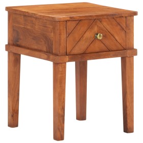 Solid acacia wood bedside table 40x40x50 cm by vidaXL, Nightstands - Ref: Foro24-286575, Price: 102,99 €, Discount: %