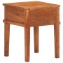 Solid acacia wood bedside table 40x40x50 cm by vidaXL, Nightstands - Ref: Foro24-286575, Price: 102,29 €, Discount: %