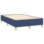 Box spring bed with mattress and LED blue fabric 120x200 cm by , Beds and slatted bases - Ref: Foro24-3135747, Price: 452,77 ...