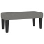 Cama box spring con colchón tela gris oscuro 100x200 cm de , Camas y somieres - Ref: Foro24-3136894, Precio: 377,99 €, Descue...