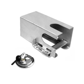 ProPlus Trailer anti-theft padlock with closure 110x110 mm by ProPlus, Trailers for goods and transport - Ref: Foro24-404025,...