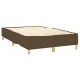 Cama box spring con colchón tela marrón oscuro 120x200 cm de , Camas y somieres - Ref: Foro24-3142644, Precio: 419,88 €, Desc...