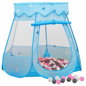 Kinderspielzelt mit 250 blauen Bällen 102x102x82 cm von , Spielzelte und Tunnel - Ref: Foro24-3107723, Preis: 44,25 €, Rabatt: %