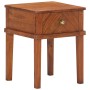 Solid acacia wood bedside table 40x40x50 cm by vidaXL, Nightstands - Ref: Foro24-286575, Price: 102,29 €, Discount: %