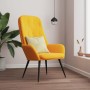 Mustard Yellow Velvet Relaxation Armchair by , Armchairs - Ref: Foro24-341201, Price: 110,73 €, Discount: %