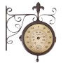 Bahnhofsuhr mit Thermometer, Esschert Design TF005 von Esschert Design, Uhren - Ref: Foro24-404669, Preis: 47,95 €, Rabatt: %