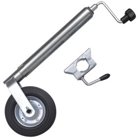 Trailer jockey wheel 48mm with 1 split clamp by vidaXL, Trailers for goods and transport - Ref: Foro24-210309, Price: 42,99 €...