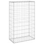 Gabion wall with galvanized steel covers 60x30x100 cm by , fence panels - Ref: Foro24-147811, Price: 52,53 €, Discount: %