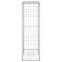 Gabion wall with galvanized steel covers 60x30x100 cm by , fence panels - Ref: Foro24-147811, Price: 52,53 €, Discount: %