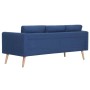 Conjunto de sofás 2 piezas tela azul de , Sofás - Ref: Foro24-276853, Precio: 646,70 €, Descuento: %