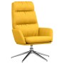 Sillón de relax de tela amarillo mostaza de , Sillones - Ref: Foro24-341137, Precio: 127,68 €, Descuento: %