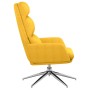 Mustard yellow fabric relaxation armchair by , Armchairs - Ref: Foro24-341137, Price: 127,99 €, Discount: %