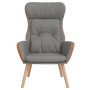 Sillón de relax de tela y PVC gris claro de , Sillones - Ref: Foro24-341301, Precio: 115,23 €, Descuento: %