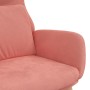 Sillón de relax de terciopelo rosa de , Sillones - Ref: Foro24-341355, Precio: 114,76 €, Descuento: %