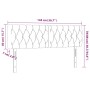 Kopfteile 2 Einheiten aus dunkelgrünem Samt 72x7x78/88 cm von , Kopf- und Fußteile - Ref: Foro24-346351, Preis: 75,58 €, Raba...