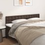 Headboards 2 units of brown synthetic leather 100x5x78/88 cm by , Headboards and footboards - Ref: Foro24-346527, Price: 67,9...