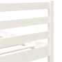 White solid wood single bed frame 90x190 cm by , Beds and slatted bases - Ref: Foro24-3101249, Price: 104,22 €, Discount: %