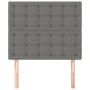 Headboards 2 units of dark gray fabric 80x5x78/88 cm by , Headboards and footboards - Ref: Foro24-3116741, Price: 67,13 €, Di...