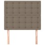 Headboards 2 units of taupe gray fabric 100x5x78/88 cm by , Headboards and footboards - Ref: Foro24-3116760, Price: 73,00 €, ...