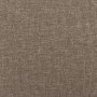 Estructura de cama con cabecero de tela gris taupe 100x200 cm de , Camas y somieres - Ref: Foro24-3125361, Precio: 156,72 €, ...