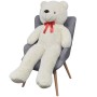 Extra large white teddy bear 135 cm by vidaXL, Stuffed animals - Ref: Foro24-80099, Price: 66,33 €, Discount: %