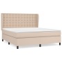 Boxspringbett mit Cappuccino-Kunstledermatratze 180x200cm von , Betten und Lattenroste - Ref: Foro24-3129050, Preis: 690,67 €...