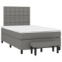 Cama box spring con colchón tela gris oscuro 120x200 cm de , Camas y somieres - Ref: Foro24-3136902, Precio: 443,84 €, Descue...