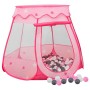 Children's play tent with 250 pink balls 102x102x82 cm by , Play tents and tunnels - Ref: Foro24-3107726, Price: 48,29 €, Dis...