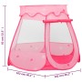 Children's play tent with 250 pink balls 102x102x82 cm by , Play tents and tunnels - Ref: Foro24-3107726, Price: 48,29 €, Dis...