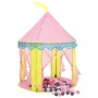 Kinderspielzelt mit 250 rosa Bällen 100x100x127 cm von , Spielzelte und Tunnel - Ref: Foro24-3107747, Preis: 60,56 €, Rabatt: %