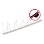 Set of 6 rows of spikes against birds and pigeons 5 rows 3 m by vidaXL, Animal repellents - Ref: Foro24-170236, Price: 21,99 ...