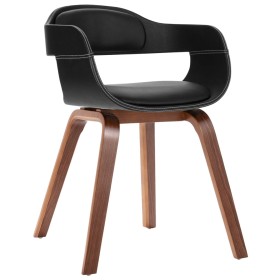 Bentwood and faux leather dining chair by vidaXL, dining chairs - Ref: Foro24-241684, Price: 143,68 €, Discount: %